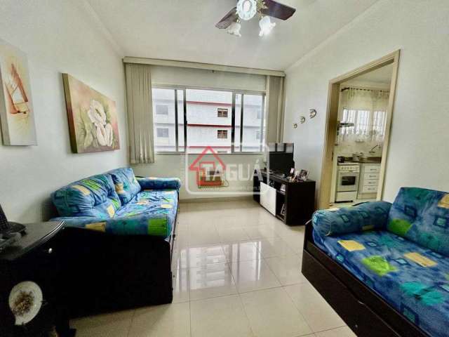 Apartamento com 1 dorm, Aparecida, Santos - R$ 420 mil, Cod: 67