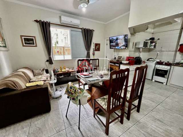 Apartamento com 1 quarto à venda na Avenida Conselheiro Nébias, 100, Boqueirão, Santos, 44 m2 por R$ 320.000