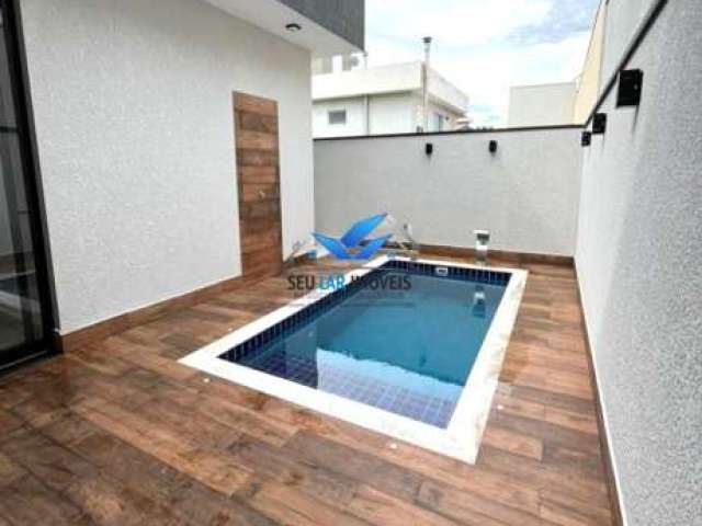 Comprar casa com piscina / cond. green park em hortolandia