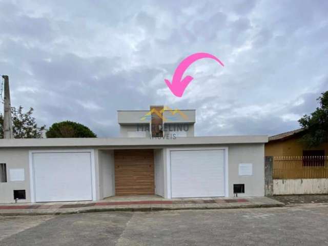 Casa nova geminada no bairro Nova Brasília