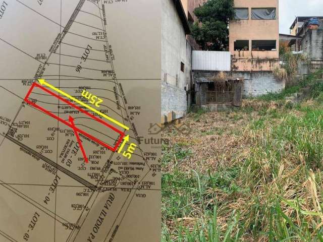 Terreno à venda, 125 m² por R$ 334.000 - Vila Boa Vista - Barueri/SP