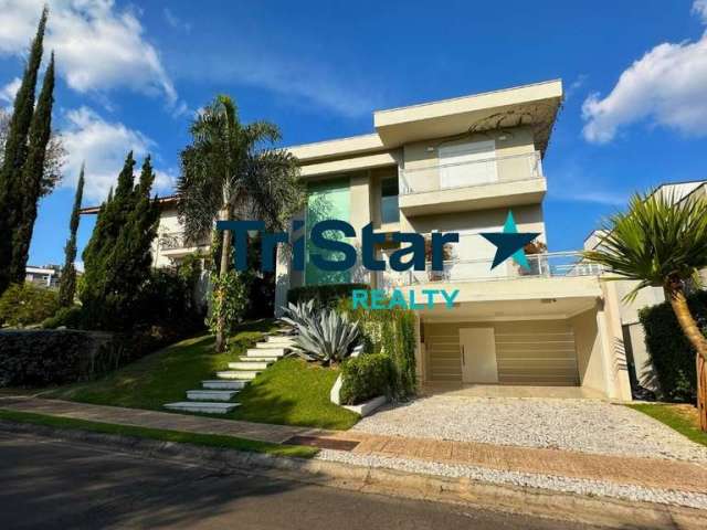 Tristar realty - - suntuoso sobrado todo planejado frente ao lago em condomínio clube alto padrao - vila paradiso - indaiatuba -