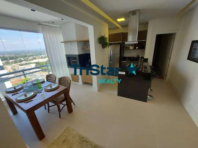 Tristar realty imobiliaria - ap00005 - apartamento mobiliado com vista em excelente localizacao - sky towers -