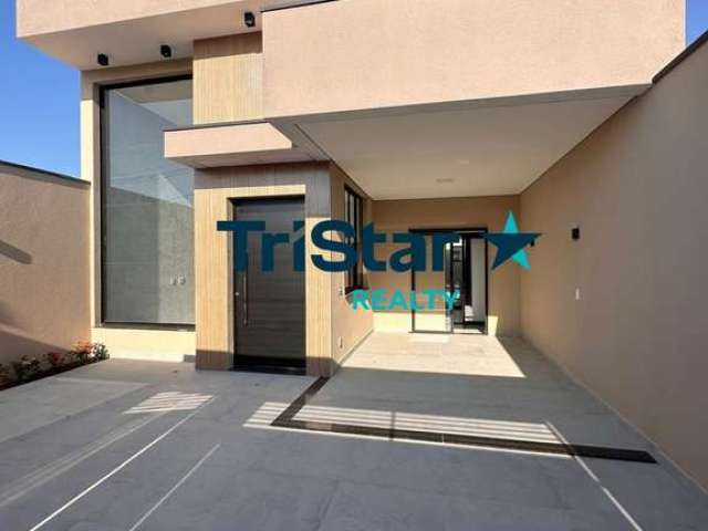 Tristar realty imobiliaria ca00230 linda casa terrea a venda com acabamento diferenciado jardim casa blanca at-189m² ac-134m²