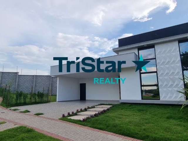 Tristar realty indaiatuba - ca00227 - venda excelente imovel terreo planejado em condomínio fechado residencial laguna indaiatuba/sp.