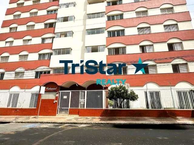 Tristar realty - ap00104 - apartamento amplo com 03 dorms com armarios e 01 vaga coberta, em andar alto, na regiao central de indaiatuba/sp.