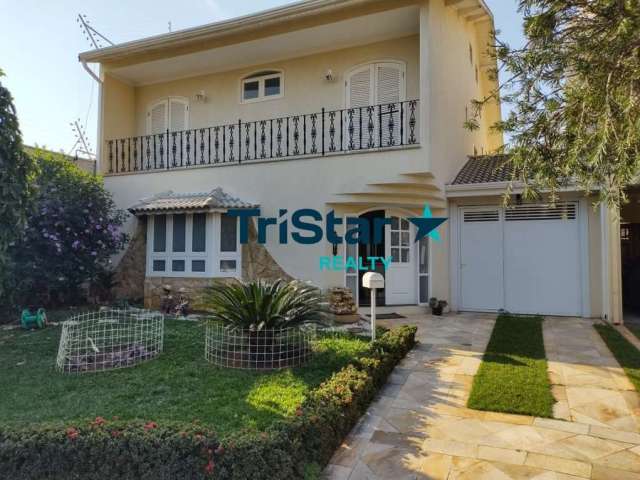 Tristar realty indaiatuba - ca00222 - belíssimo sobrado em condominio fechado alto padrão - residencial parque avenida - indaiatuba sp