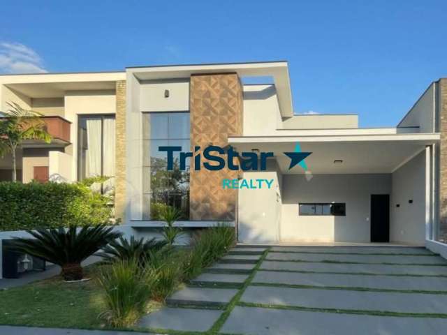 TRISTAR REALTY CA00373 - OPORTUNIDADE ÚNICA DE CASA COM 03 SUÍTES EM CONDOMÍNIO FECHADO - AT. 250m² - AC. 150m² - RESIDENCIAL VIENA INDAIATUBA SP