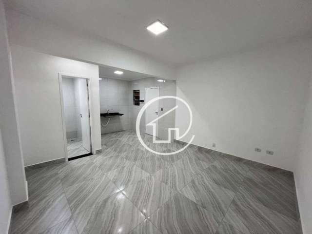 Kitnet com 1 dormitório à venda, 28 m² por R$ 195.000,00 - Canto do Forte - Praia Grande/SP