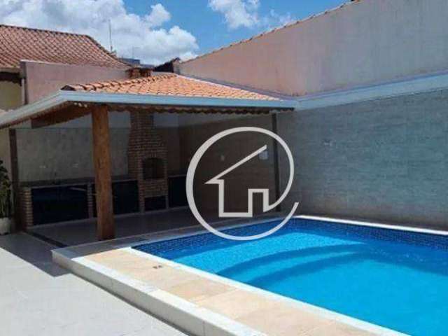 Casa com 4 dormitórios e piscina à venda, 189 m² por R$ 1.350.000 - Balneário Flórida - Praia Grande/SP