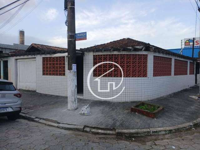 Casa com 2 dormitórios para alugar por R$ 2.361,40/mês - Aviação - Praia Grande/SP