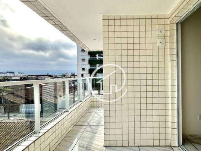 Apartamento com 2 dormitórios à venda, 62 m² por R$ 380.000,00 - Vila Guilhermina - Praia Grande/SP