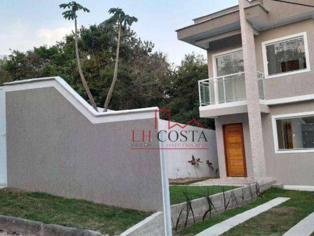 Casa duplex com 2 dormitórios sendo 2 suítes  à venda, 76 m² por R$ 350.000 - Maria Paula - São Gonçalo/RJ