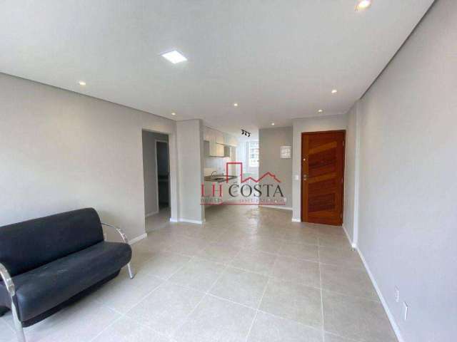 Lindo Apartamento, todo reformado com 2 dormitórios, lavabo, 1 vaga de garagem  à venda, 75 m² por R$ 570.000 - Icaraí - Niterói/RJ