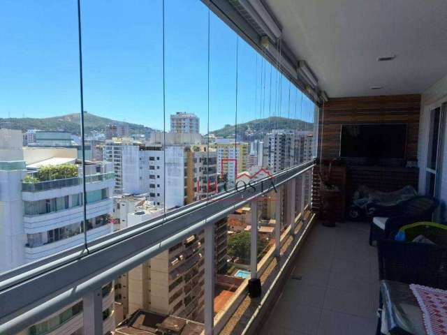 Lindo Apartamento com varandão,  2 dormitórios sendo 1 suíte. 1 vaga  à venda, 82 m² por R$ 790.000 - Icaraí - Niterói/RJ