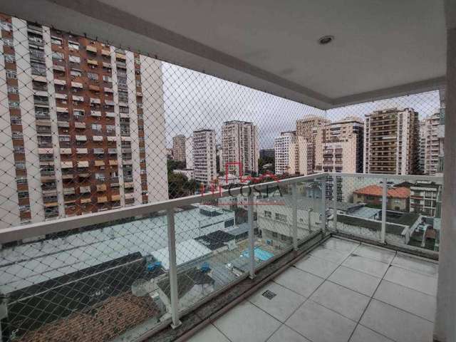 Apartamento com varanda, 2 dormitórios sendo 1 suíte e 2 vagas à venda, 90 m² por R$ 920.000 - Icaraí - Niterói/RJ