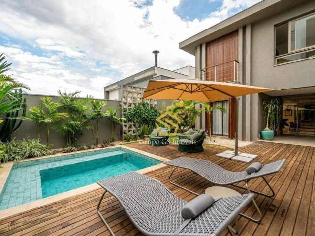 Casa com 4 dormitórios à venda, 420 m² por R$ 3.500.000,00 - Condomínio Porto Seguro Village - Valinhos/SP