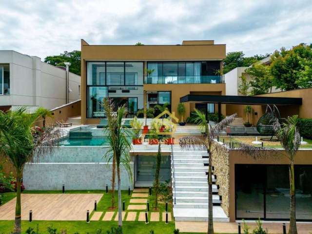 Casa com 3 dormitórios à venda, 600 m² por R$ 6.199.000,00 - Condomínio Portal do Lago - Valinhos/SP