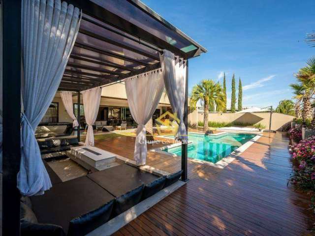 Casa com 3 dormitórios à venda, 510 m² por R$ 5.100.000,00 - Condomínio Portal do Lago - Valinhos/SP