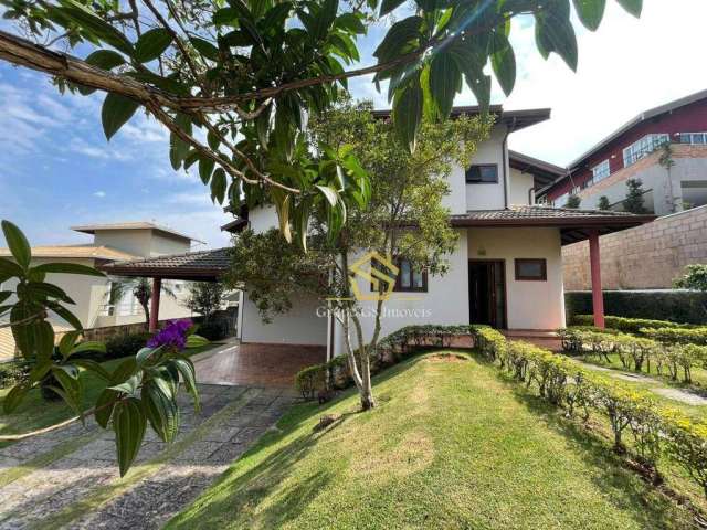 Casa com 5 dormitórios, 350 m² - venda por R$ 1.800.000,00 ou aluguel por R$ 9.500,00/mês - Condomínio Moinho de Vento - Valinhos/SP