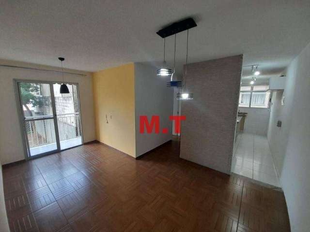 Apartamento com 2 dormitórios para alugar, 52 m² por R$ 1.620,00/mês - Campo Grande - Rio de Janeiro/RJ