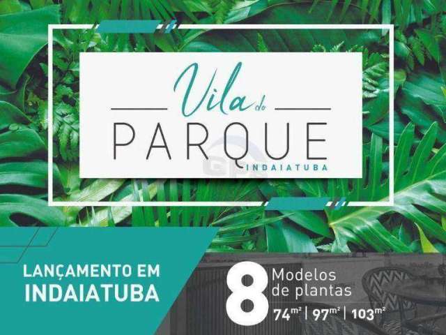 Apartamento com 3 dormitórios à venda, 97 m² por R$ 1.007.987,46 - Edifício Vila do Parque - Indaiatuba/SP