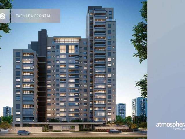 Apartamento com 2 dormitórios à venda, 67 m² por R$ 1.575.000,00 - Atmosphera Congesa - Indaiatuba/SP