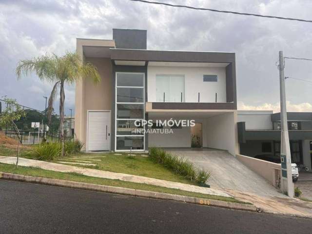 Casa com 4 dormitórios à venda, 304 m² por R$ 1.500.000,00 - Residencial Milano - Indaiatuba/SP