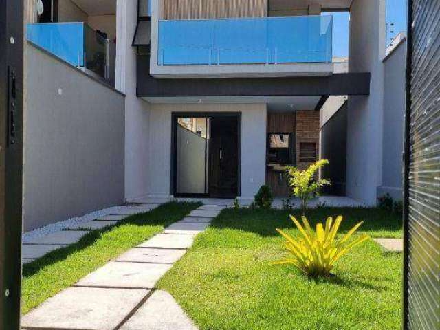 Casa com 4 dormitórios à venda, 154 m² por R$ 640.000,00 - Sapiranga - Fortaleza/CE