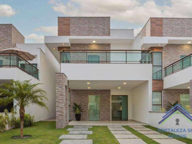 Casa com 4 dormitórios à venda, 245 m² por R$ 850.000,00 - Tamatanduba - Eusébio/CE