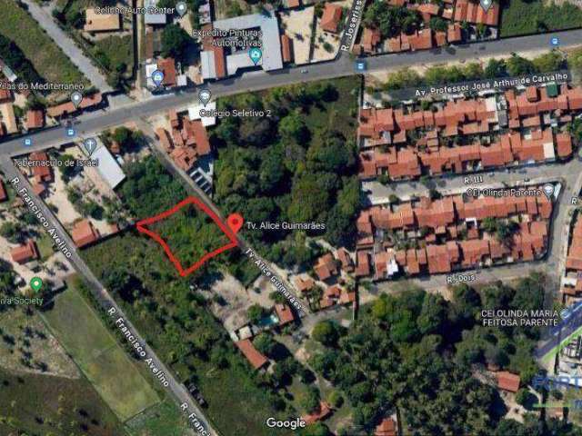 Terreno à venda, 1506 m² por R$ 500.000 - Lagoa Redonda - Fortaleza/CE