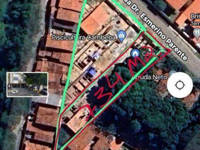 Terreno à venda, 734 m² por R$ 1.150.000,00 - Cambeba - Fortaleza/CE