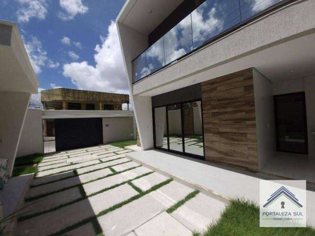 Casa com 4 dormitórios à venda, 144 m² por R$ 655.000,00 - Jardim das Oliveiras - Fortaleza/CE