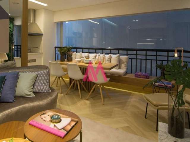 Apartamento  à venda com 128m², 3 suítes, 2 vagas e depósito, na Vila Andrade