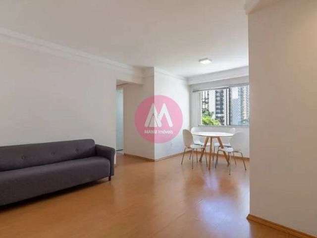 Apartamento  de 70m² com 2 Dorms e 1 Vaga à venda em Moema, São Paulo, SP