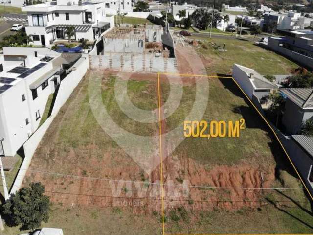 Terreno em condomínio fechado à venda na Avenida Rosa Scavone, Reserva Santa Rosa, Itatiba, 502 m2 por R$ 450.000