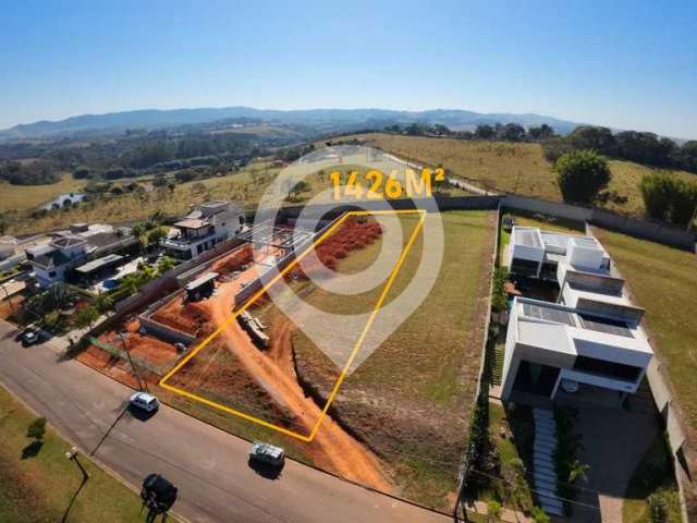 Terreno em condomínio fechado à venda na Avenida Nossa Senhora das Graças, Condominio Ville de France, Itatiba, 1426 m2 por R$ 550.000