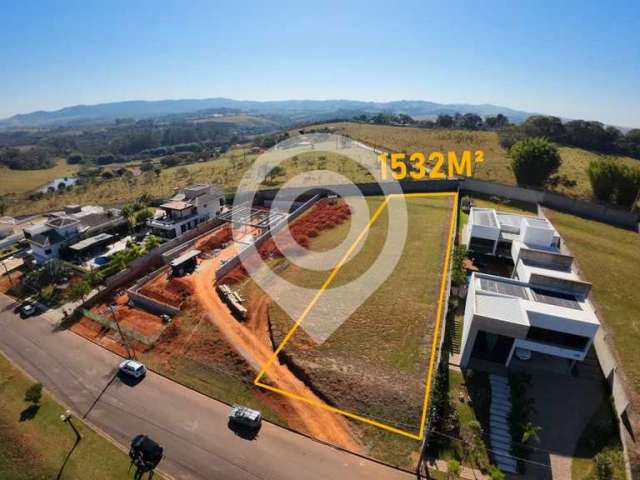 Terreno em condomínio fechado à venda na Avenida Nossa Senhora das Graças, Condominio Ville de France, Itatiba, 1532 m2 por R$ 550.000