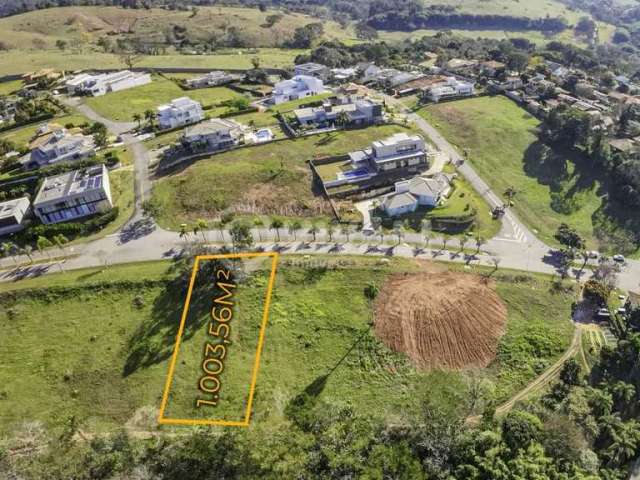 Terreno em condomínio fechado à venda na Estrada Antônio Américo Suzan, Condominio Village das Palmeiras, Itatiba, 1003 m2 por R$ 413.889