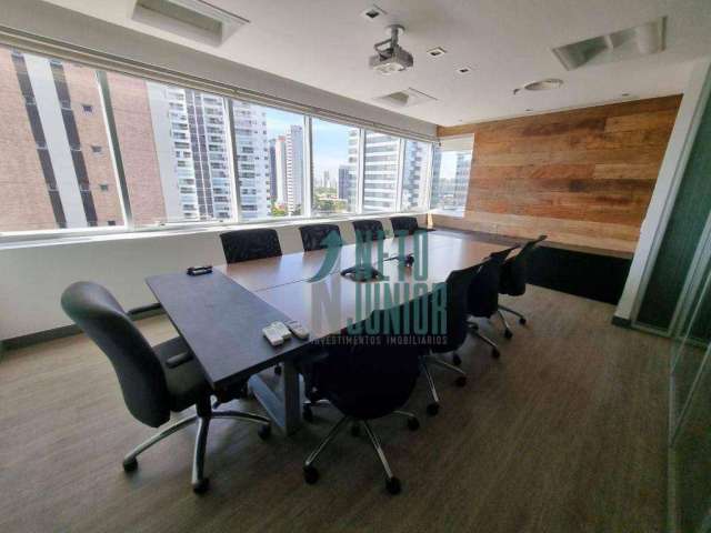 Conjunto para alugar, 132 m² por R$ 14.831,04/mês - Brooklin - São Paulo/SP
