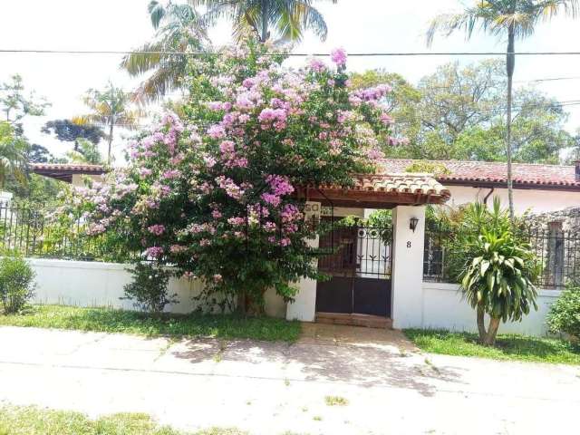 Raridade: casa térrea estilo fazenda  à venda  - condominio santa paula - cotia/sp