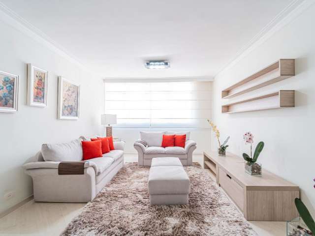 Lindo apartamento mobiliado com 3 dormitórios em Santo Amaro!
