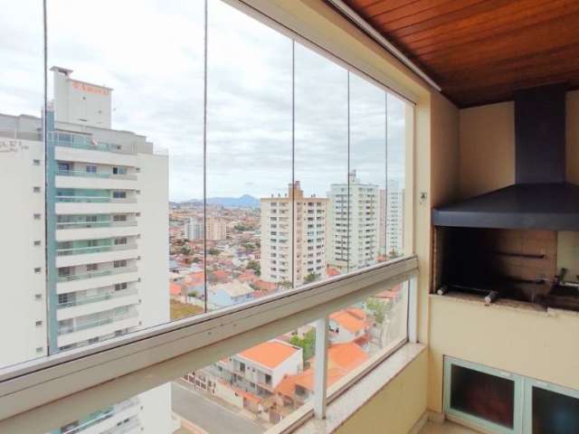 Apartamento a Venda Mobiliado 2 dormitórios com Sacada | 1 Suíte | Vista Mar - Bairro Barreiros - Florianópolis SC