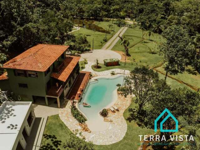 Casa venda com área grande na praia de Cambucá - Ubatuba SP