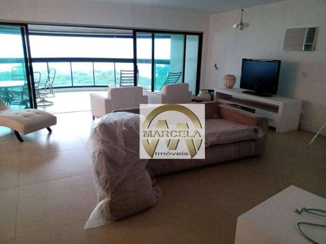 Apartamento com 4 dormitórios à venda, 224 m² - Praia da Enseada - Guarujá/SP