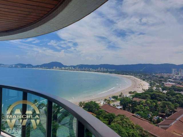 Apartamento com 4 dormitórios à venda, 224 m² por R$ 2.500.000,00 - Praia da Enseada - Guarujá/SP