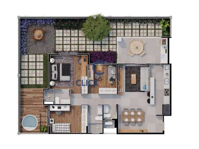 Apartamento com 3 quartos à venda na Avenida Oswaldo Von Zuben, 2101, Bairro das Palmeiras, Campinas, 150 m2 por R$ 1.410.000