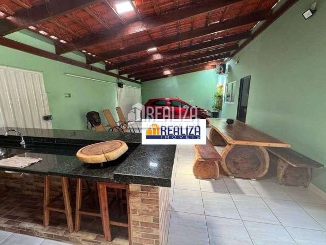 Casa à venda no Parque dos Girassóis, Uberaba - 2 dormitórios com suíte e ar condicionado