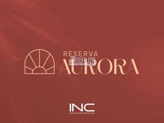 Apartamentos à venda na planta com 2 dormitórios no Reserva Aurora, em Uberaba-MG