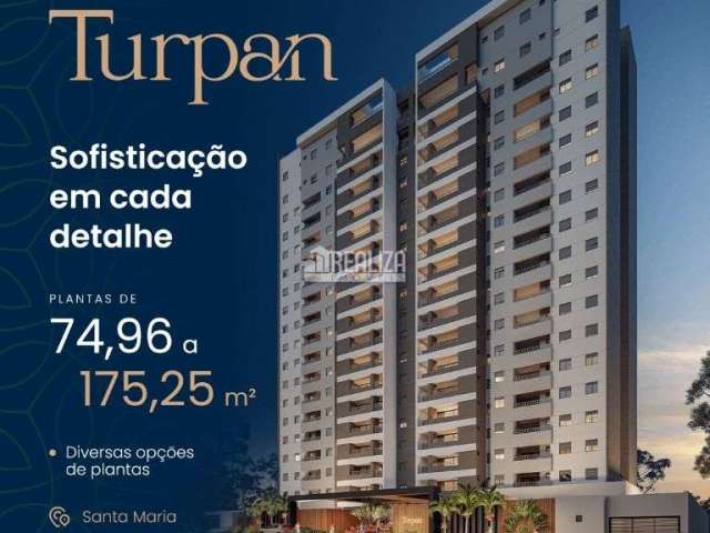 Apartamentos na planta à venda Residencial Turpan no Santa Maria, em Uberaba-MG